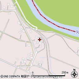 茨城県那珂市本米崎515-2周辺の地図