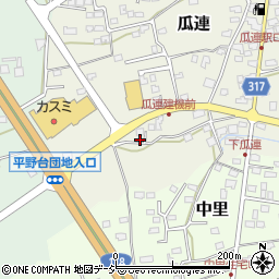 茨城県那珂市瓜連778周辺の地図