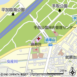 白山市役所　美川支所美川武道館周辺の地図