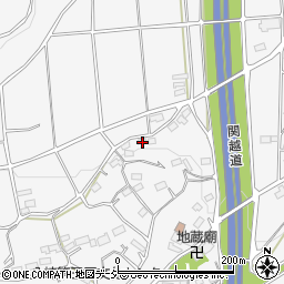 群馬県渋川市北橘町八崎1489-3周辺の地図