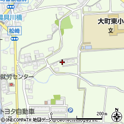 長野県大町市社松崎6859周辺の地図