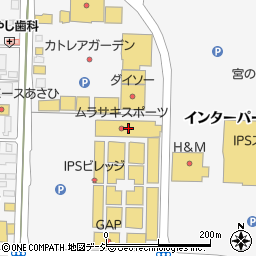 ドコモショップ　宇都宮インターパークビレッジ店周辺の地図