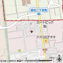 石川県白山市熱野町ニ周辺の地図