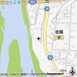 群馬県渋川市北橘町八崎288-15周辺の地図