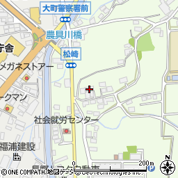 長野県大町市社松崎6771周辺の地図