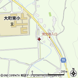 長野県大町市社松崎6825周辺の地図