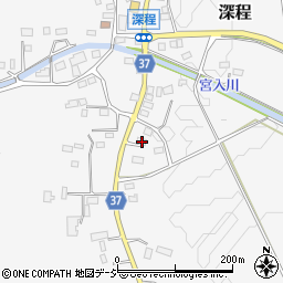 栃木県鹿沼市深程1326周辺の地図