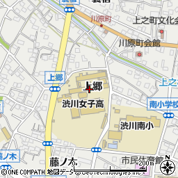 群馬県立渋川女子高等学校周辺の地図