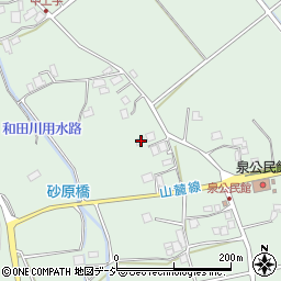 長野県大町市常盤1177周辺の地図
