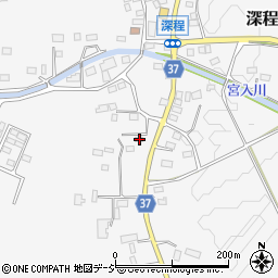 栃木県鹿沼市深程1343周辺の地図