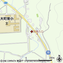 長野県大町市社松崎6811周辺の地図