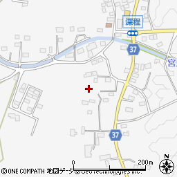 栃木県鹿沼市深程1350周辺の地図