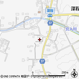 栃木県鹿沼市深程1342周辺の地図