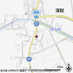 栃木県鹿沼市深程1330周辺の地図