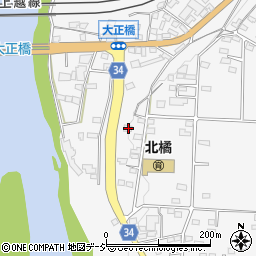 群馬県渋川市北橘町八崎381-20周辺の地図