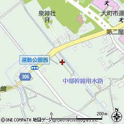 長野県大町市常盤5630周辺の地図
