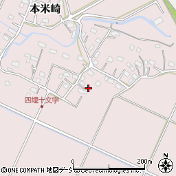 茨城県那珂市本米崎366周辺の地図
