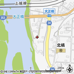 群馬県渋川市北橘町八崎273-2周辺の地図