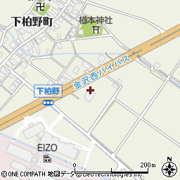 ＪＵ石川周辺の地図