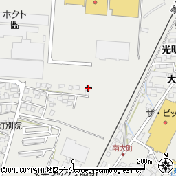 長野県大町市大町若宮町3465周辺の地図