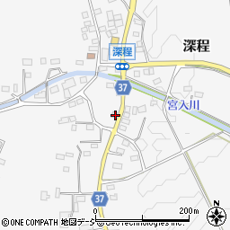 栃木県鹿沼市深程1340周辺の地図