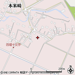 茨城県那珂市本米崎372-1周辺の地図