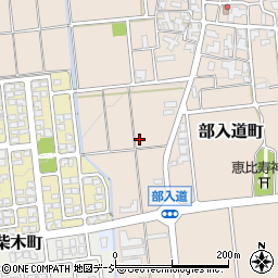 石川県白山市部入道町チ周辺の地図