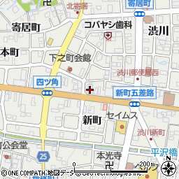 足利銀行渋川支店 ＡＴＭ周辺の地図