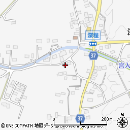 栃木県鹿沼市深程1352周辺の地図