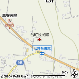 台町公民館周辺の地図