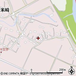 茨城県那珂市本米崎304-2周辺の地図