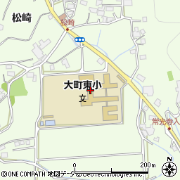 長野県大町市社松崎6700周辺の地図