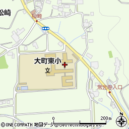 長野県大町市社松崎6652周辺の地図