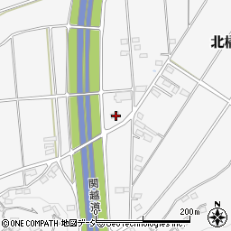 群馬県渋川市北橘町八崎2086周辺の地図