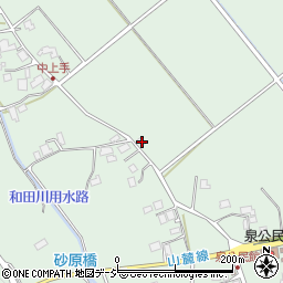 長野県大町市常盤5243周辺の地図