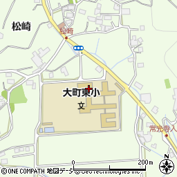 長野県大町市社松崎6664周辺の地図