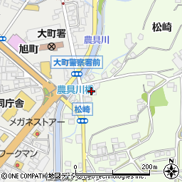 長野県大町市社松崎6718周辺の地図