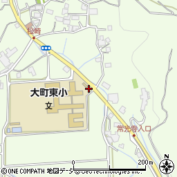 長野県大町市社松崎6640周辺の地図