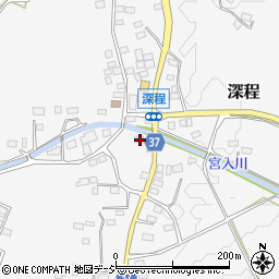 栃木県鹿沼市深程1337周辺の地図