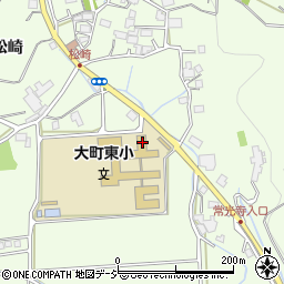 長野県大町市社松崎6651周辺の地図