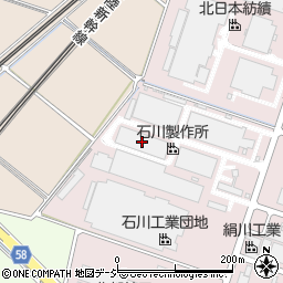 石川製作所本社・工場周辺の地図