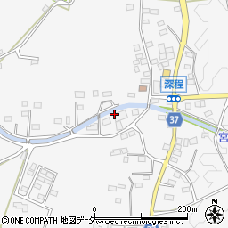 栃木県鹿沼市深程1653周辺の地図