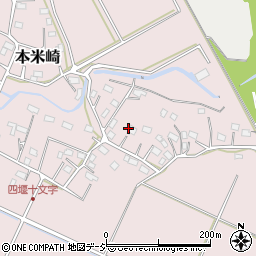 茨城県那珂市本米崎318周辺の地図