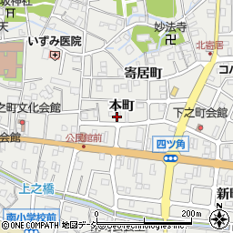 群馬県渋川市渋川本町周辺の地図