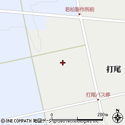 富山県南砺市打尾108周辺の地図