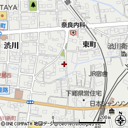 群馬県渋川市渋川東町1984周辺の地図