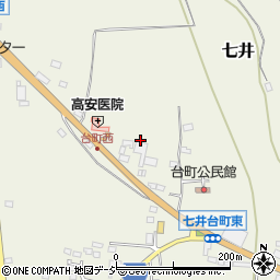 益子木材センター周辺の地図