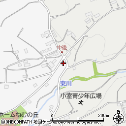 群馬県渋川市北橘町八崎2381-2周辺の地図