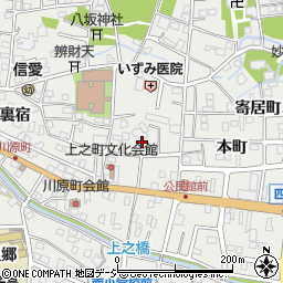 群馬県渋川市渋川上ノ町周辺の地図