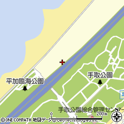 石川県白山市平加町（ワ）周辺の地図